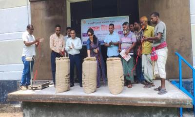 ভাঙ্গুড়ায় অভ্যন্তরীণ বোরো ধান সংগ্রহ অভিযান উদ্বোধন